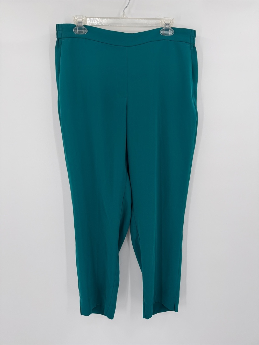 J Crew Teal Women's Stretch Crepe Jamie Pants Size 14